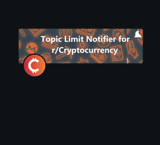 Topic Notifier for Reddit r/CryptoCurrency